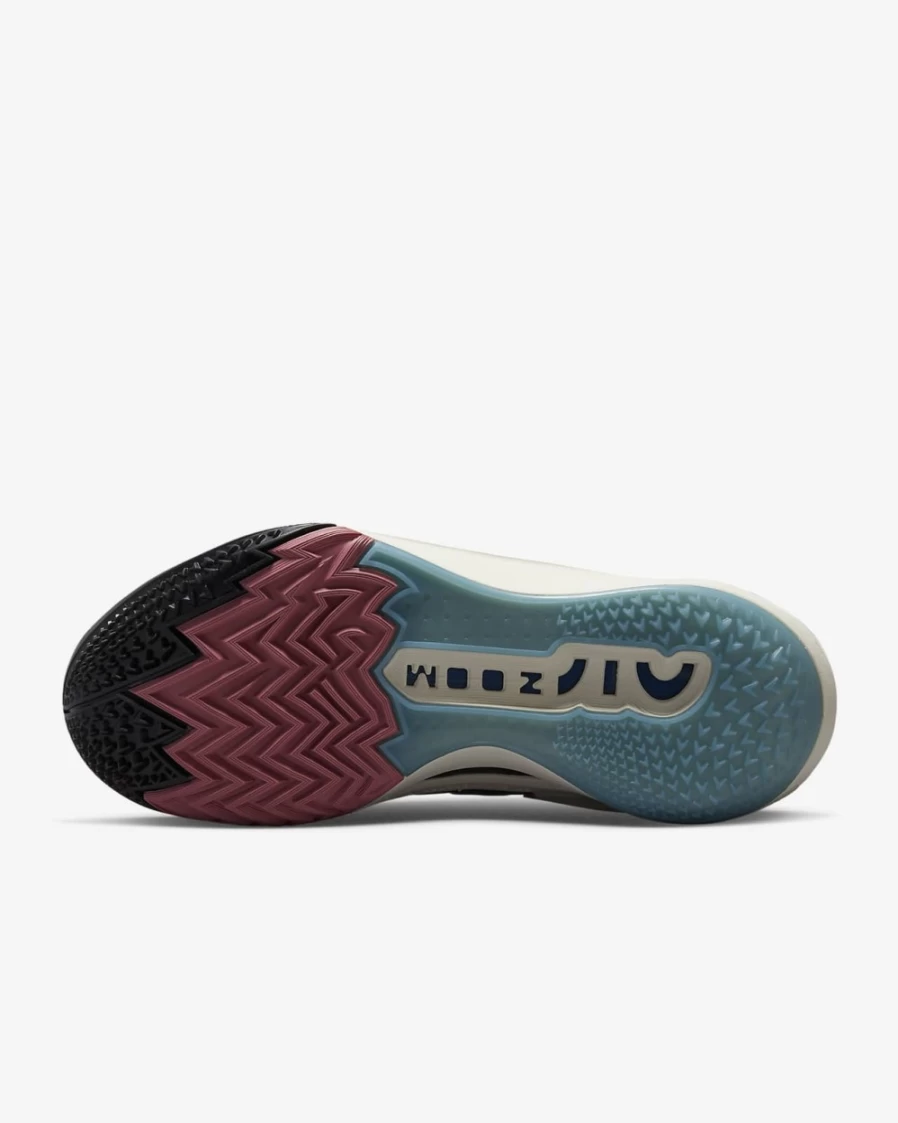 Nike Air Zoom G.T. Cut 2 Basketball Shoes for Men & Women - Black/Desert Berry/Valerian Blue/Metallic Summit White
