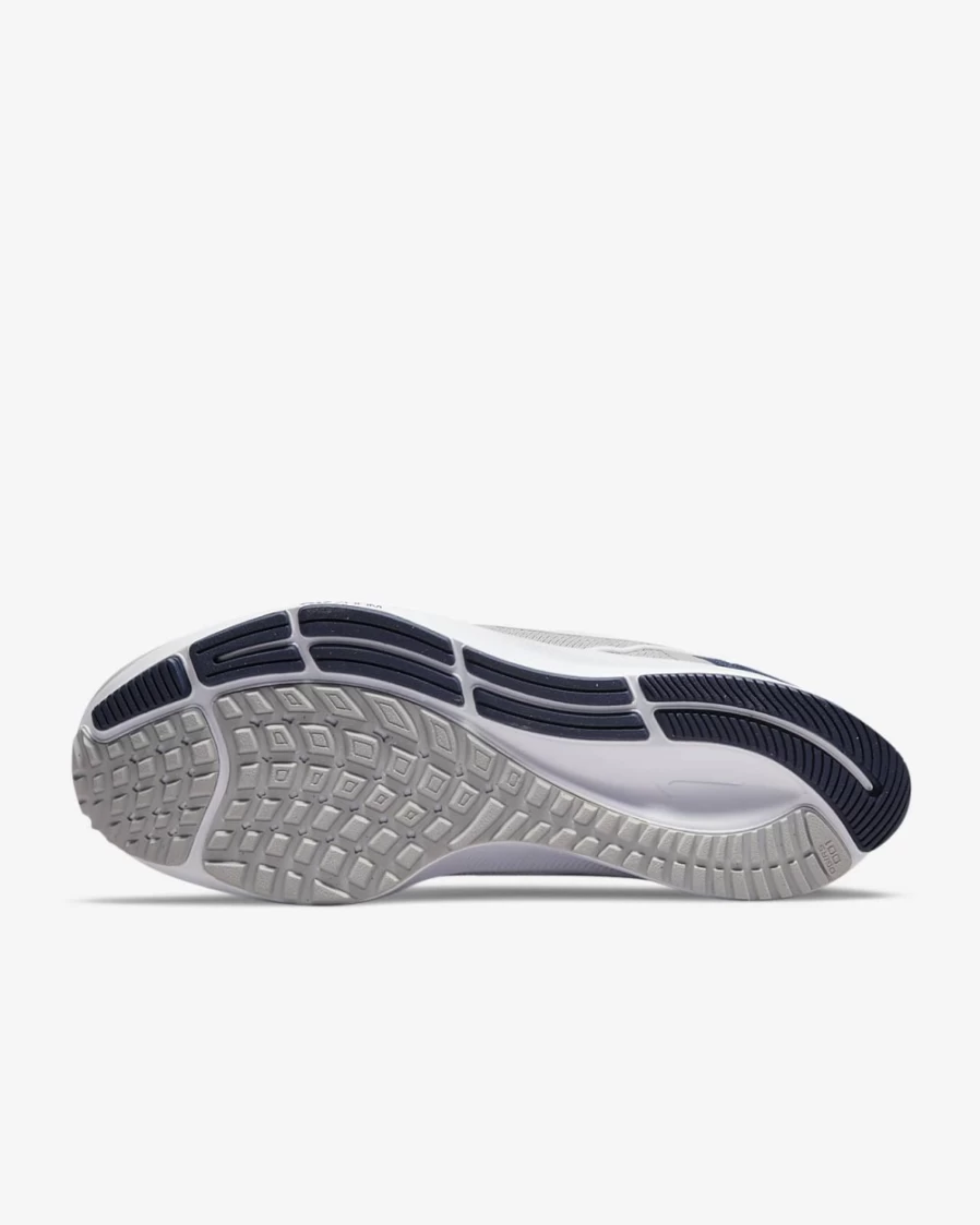 Nike Pegasus 38 Running Shoes for Men & Women - Pewter Grey/College Navy/White - Penn State Edition