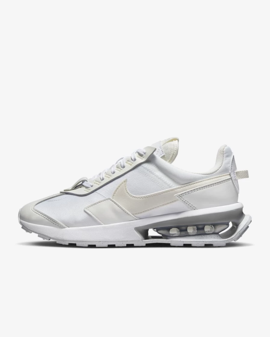 Nike Air Max Pre-Day Women's Running Shoes - White/Summit White/Metallic Silver/Phantom