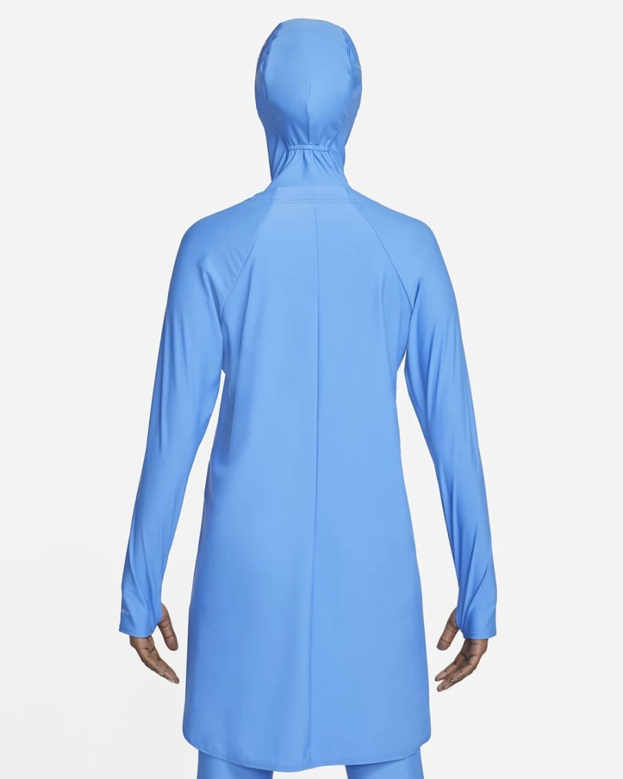 Nike Pacific Blue Women's Swim Tunic - Full-Coverage Athletic Swimwear
