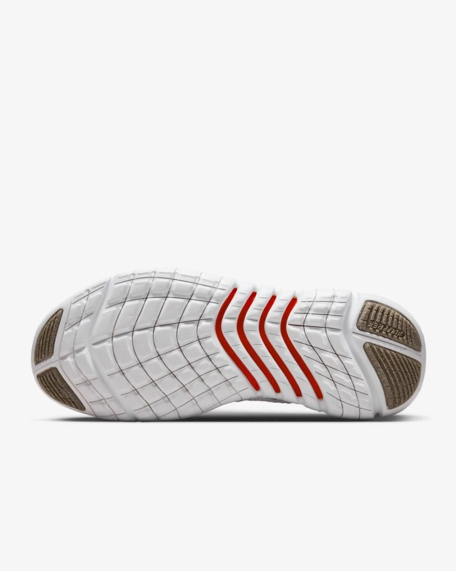 Nike Free Run 5.0 Next Nature Women's Road Running Shoes - White/Platinum Tint/Team Orange/Black