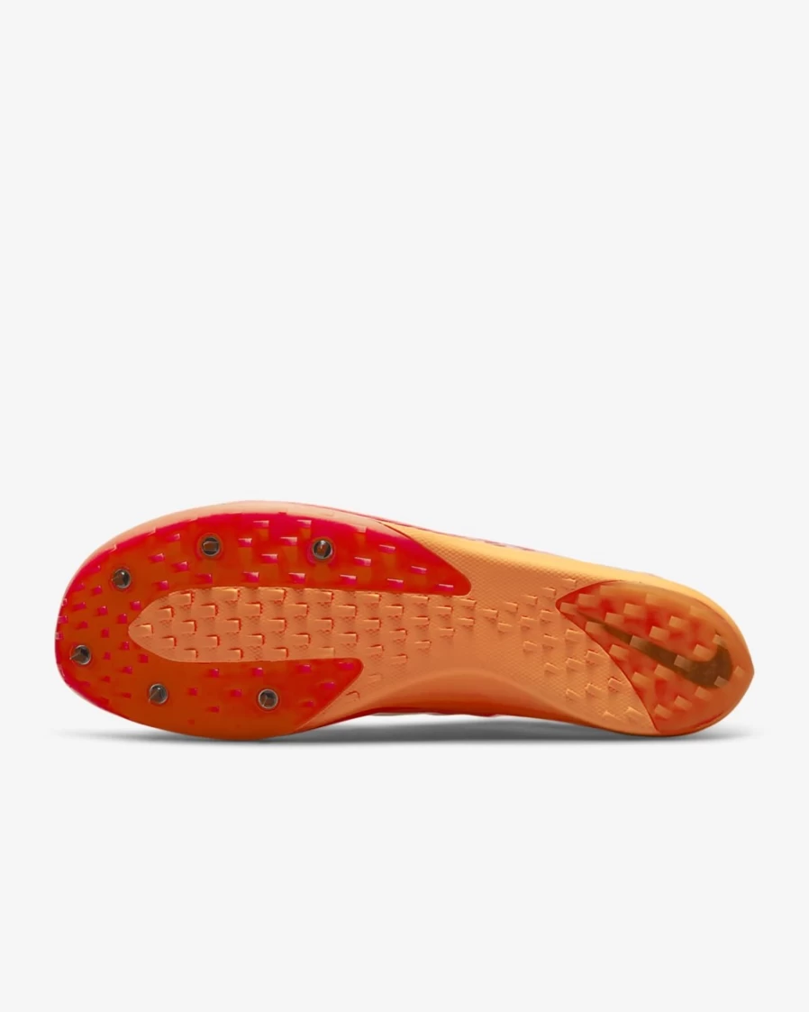 Nike Zoom Victory 5 XC Track & Field Spikes for Men & Women - Total Orange/Bright Crimson/Black/Volt