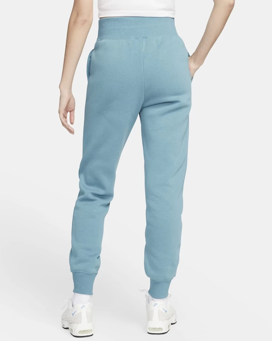 Nike Women's Noise Aqua High-Waisted Fleece Joggers - Sportswear Phoenix Fleece Pants