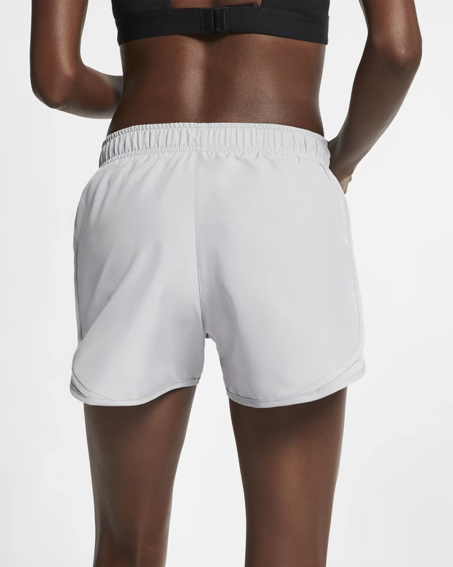 Nike Women's Tempo Brief-Lined Running Shorts in Wolf Grey - Lightweight & Comfortable Workout Shorts