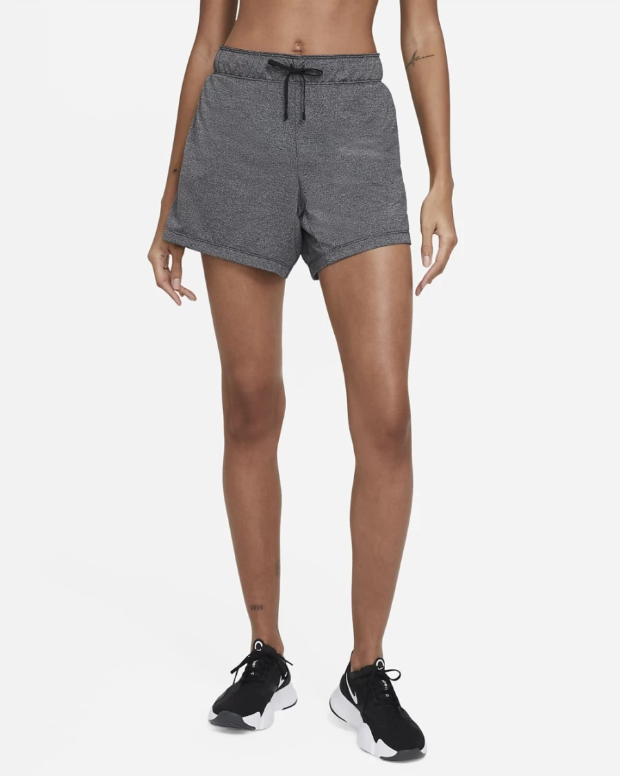 Nike Dri-FIT Attack Women's Training Shorts - Black, Heather, White - Moisture-Wicking Workout Shorts for Women