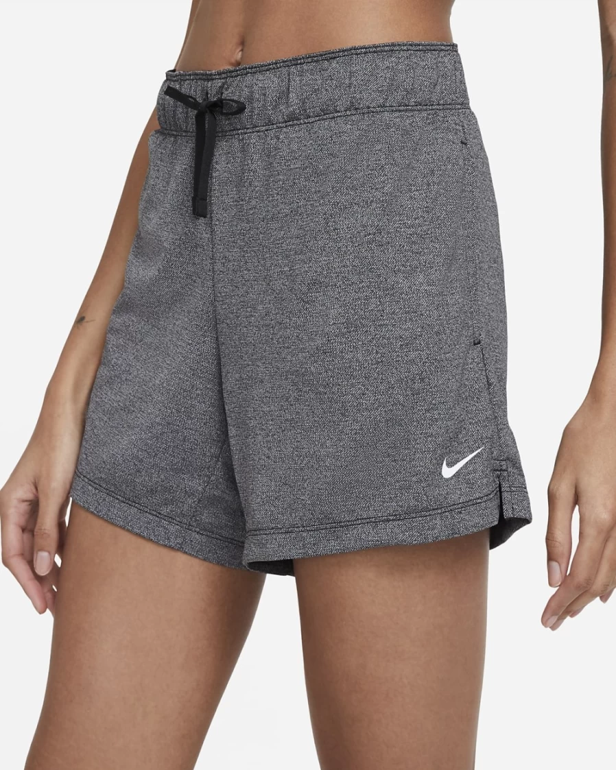 Nike Dri-FIT Attack Women's Training Shorts - Black, Heather, White - Moisture-Wicking Workout Shorts for Women