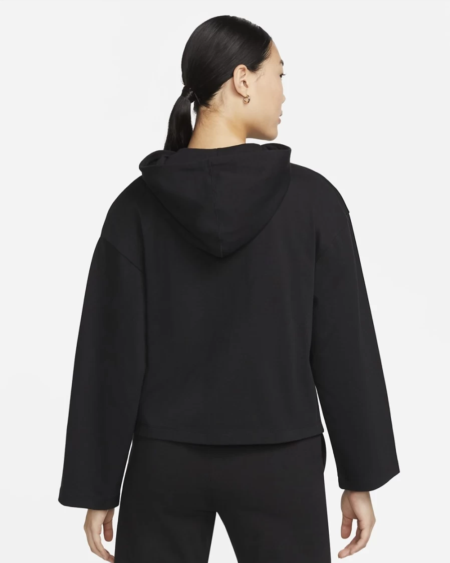 Nike Women's Black Full-Zip Hoodie - Sportswear Jacket for Women