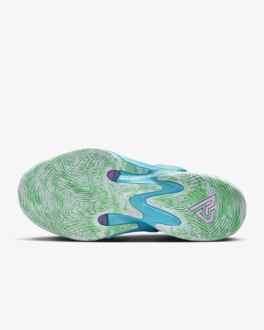 Nike Zoom Freak 4 "Birthstone" Basketball Shoes for Men & Women - Laser Blue/Light Menta/Glacier Blue/Lilac