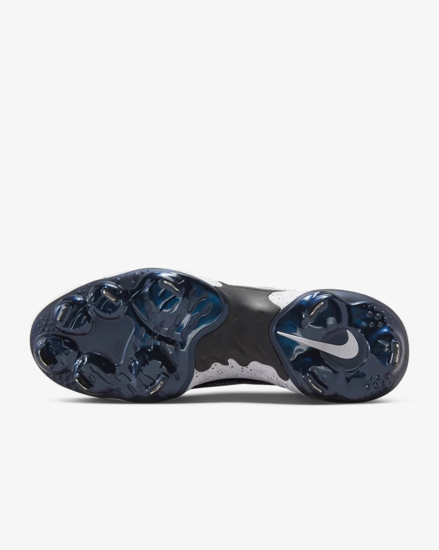Nike Alpha Huarache Elite 3 Low Baseball Cleats for Men & Women - College Navy/White/Photo Blue/Black