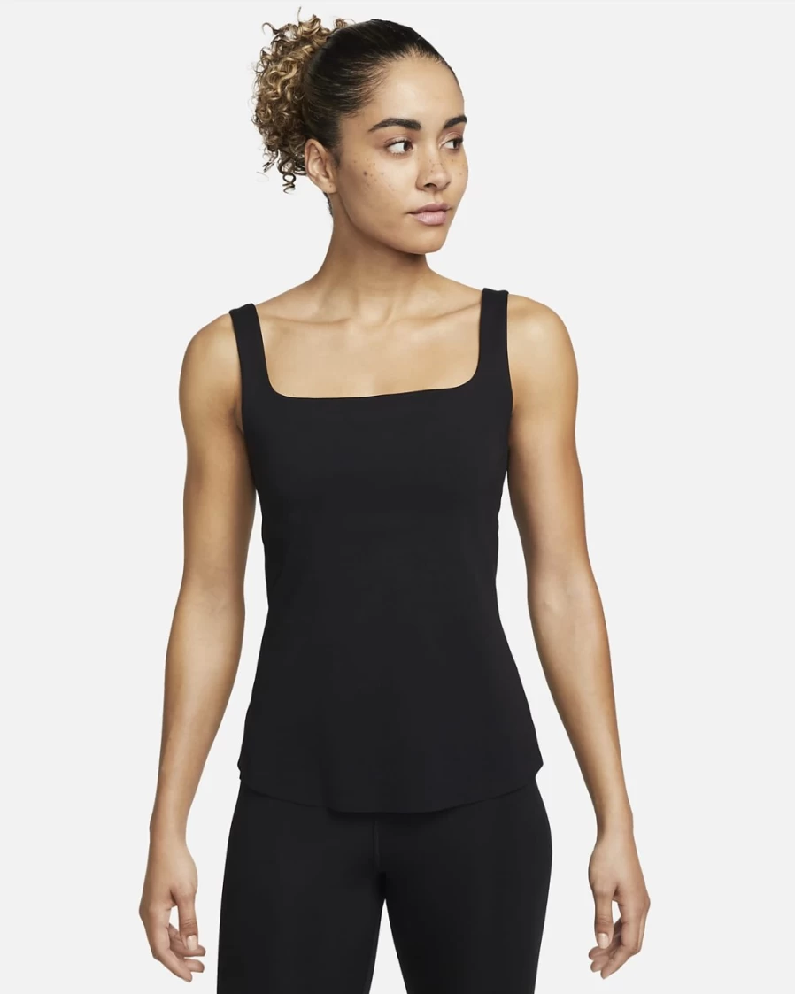 Nike Dri-FIT Luxe Women's Yoga Tank Top - Black