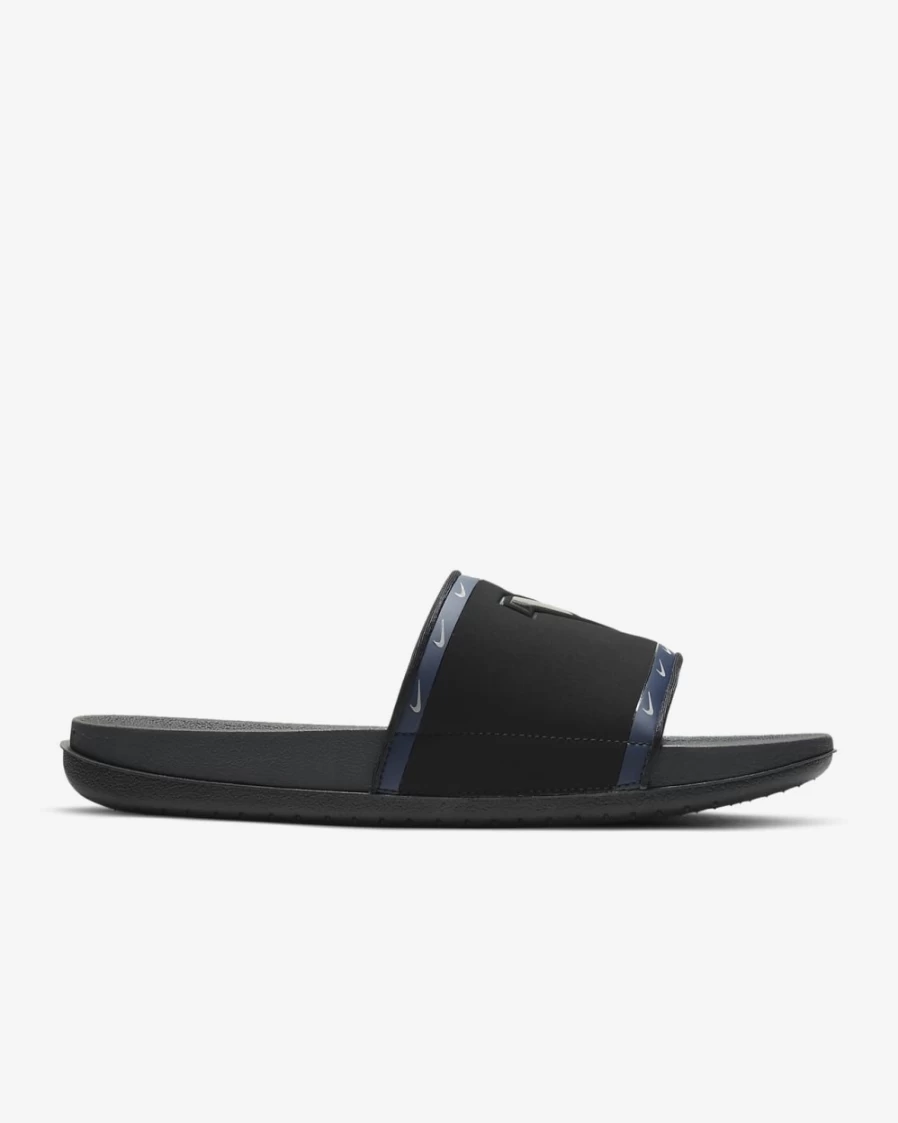 Nike Offcourt Slide (West Virginia) - Men's & Women's Black/College Navy/University Gold/Anthracite Sandals