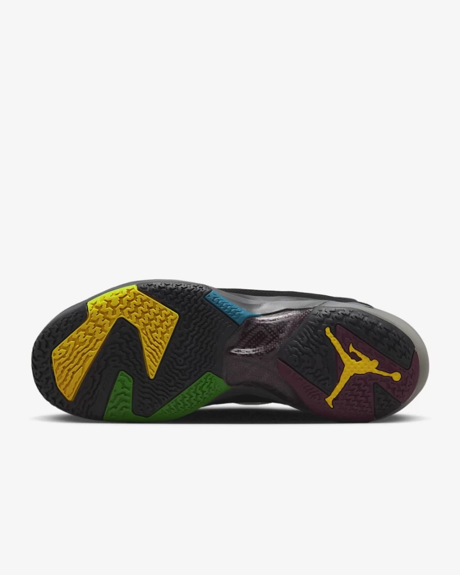Nike Air Jordan XXXVII Basketball Shoes for Men & Women - Black/Midnight Fog/Midas Gold/Bordeaux