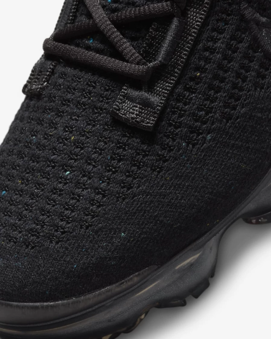 Nike Air VaporMax 2021 Flyknit Women's Running Shoes - Black/Metallic Silver