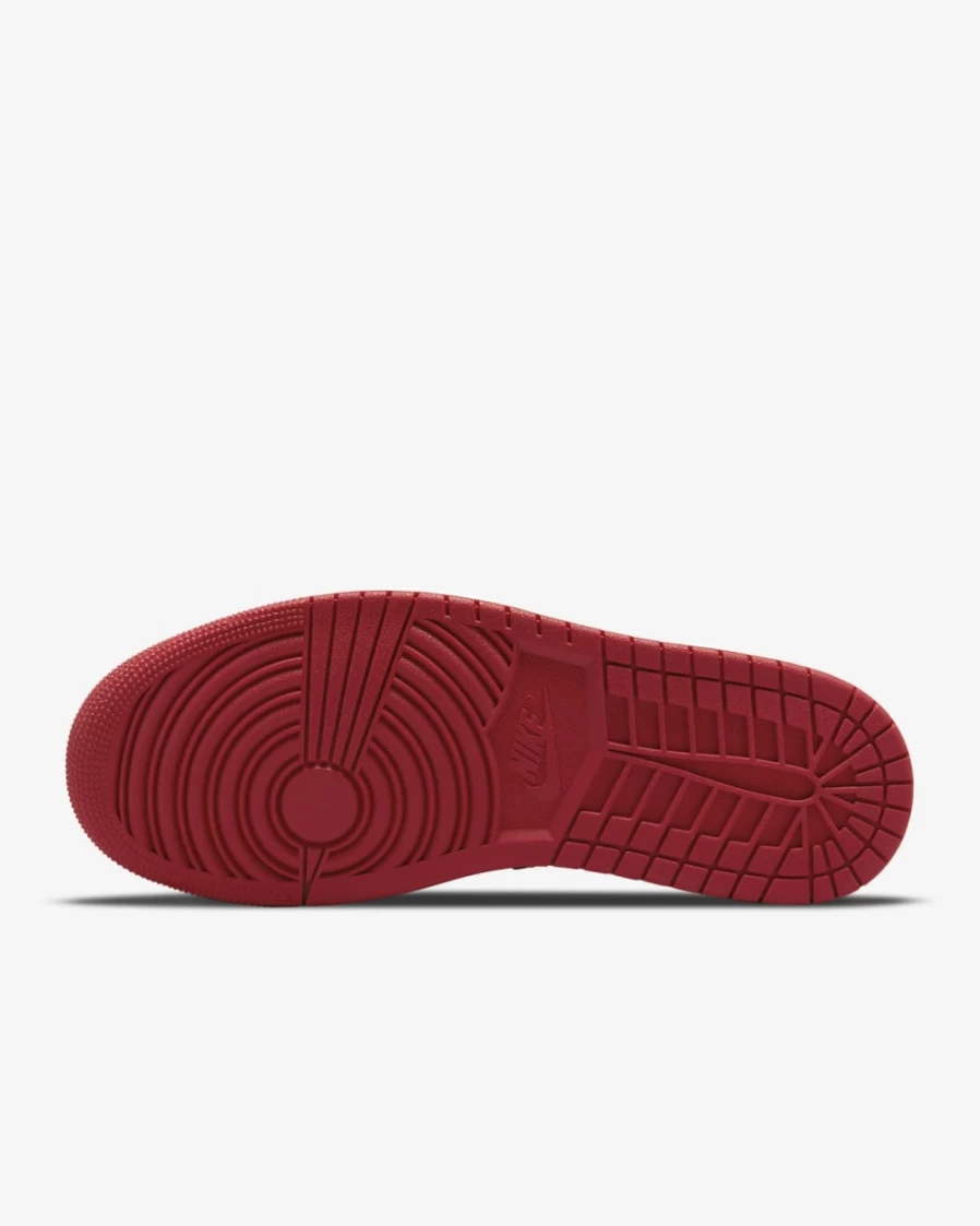 Nike Air Jordan 1 Low Men's & Women's Shoes - White/Black/Gym Red