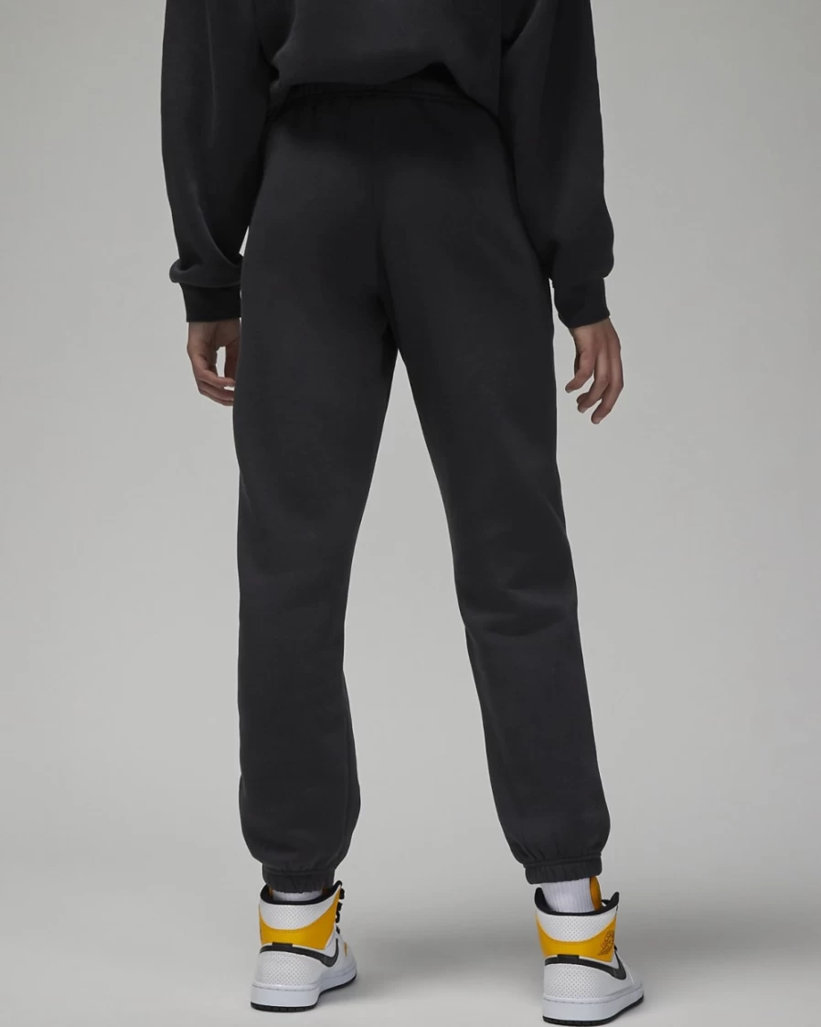 Nike Women's Jordan Brooklyn Fleece Pants - Black/White