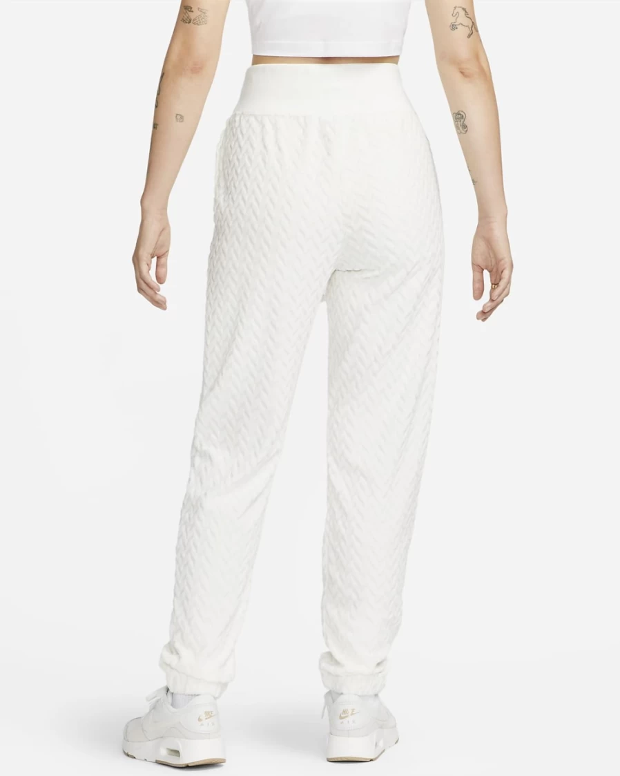 Nike Women's High-Waisted Sail/Hemp Joggers - Sportswear Everyday Modern Comfort