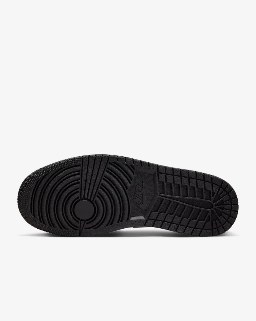 Nike Air Jordan 1 Mid Men's & Women's Shoes - Dark Concord/White/Black/Taxi Basketball Sneakers