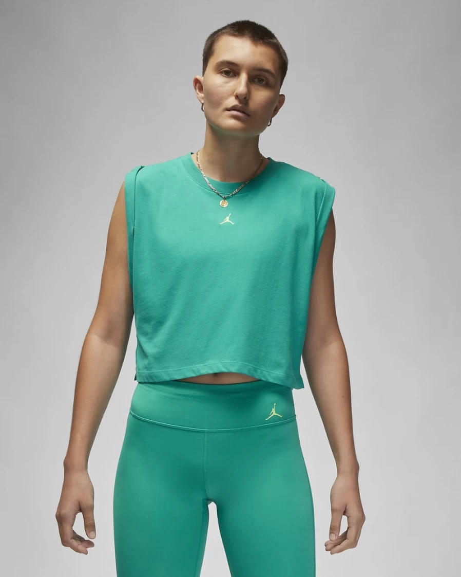 Nike Jordan Sport Essentials Women's Tank Top - New Emerald/Key Lime