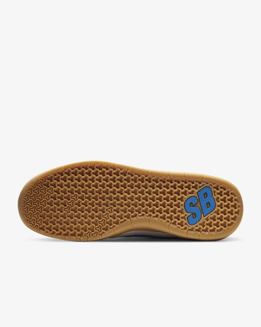 Nike SB Nyjah Free 2 Skate Shoes for Men & Women - Summit White/Gum Light Brown/Light Photo Blue