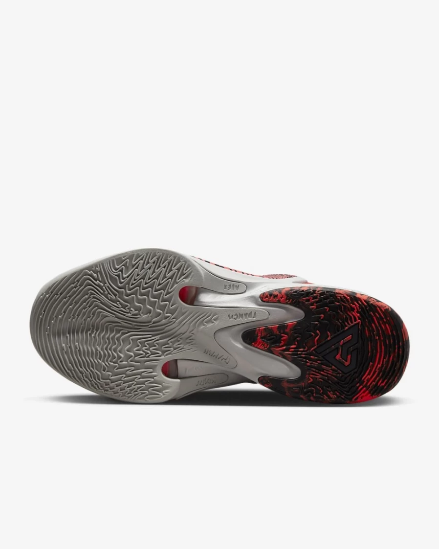 Nike Zoom Freak 4 "Safari" Basketball Shoes for Men & Women - University Red/Safety Orange/Black/Bright Crimson