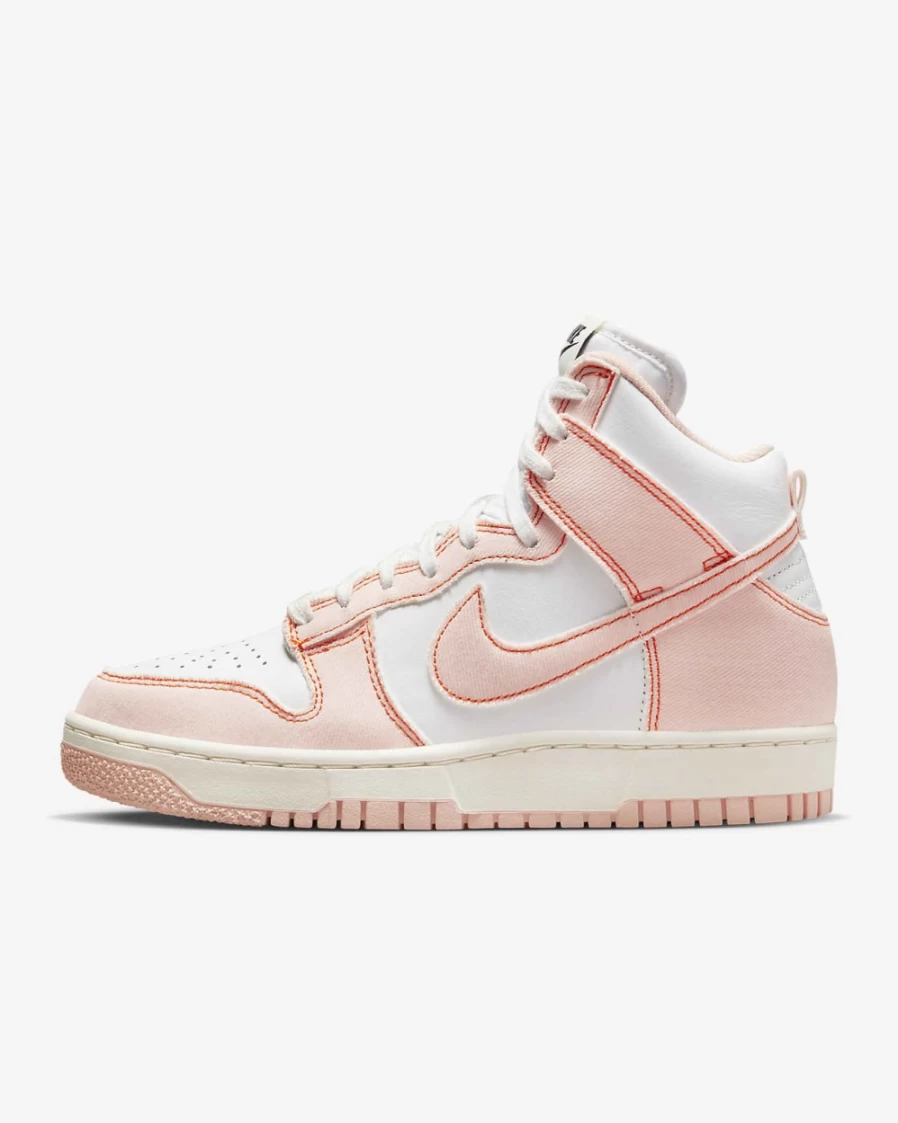 Nike Dunk High 1985 Women's Shoes - Arctic Orange/Summit White/Orange Blaze Retro Sneakers