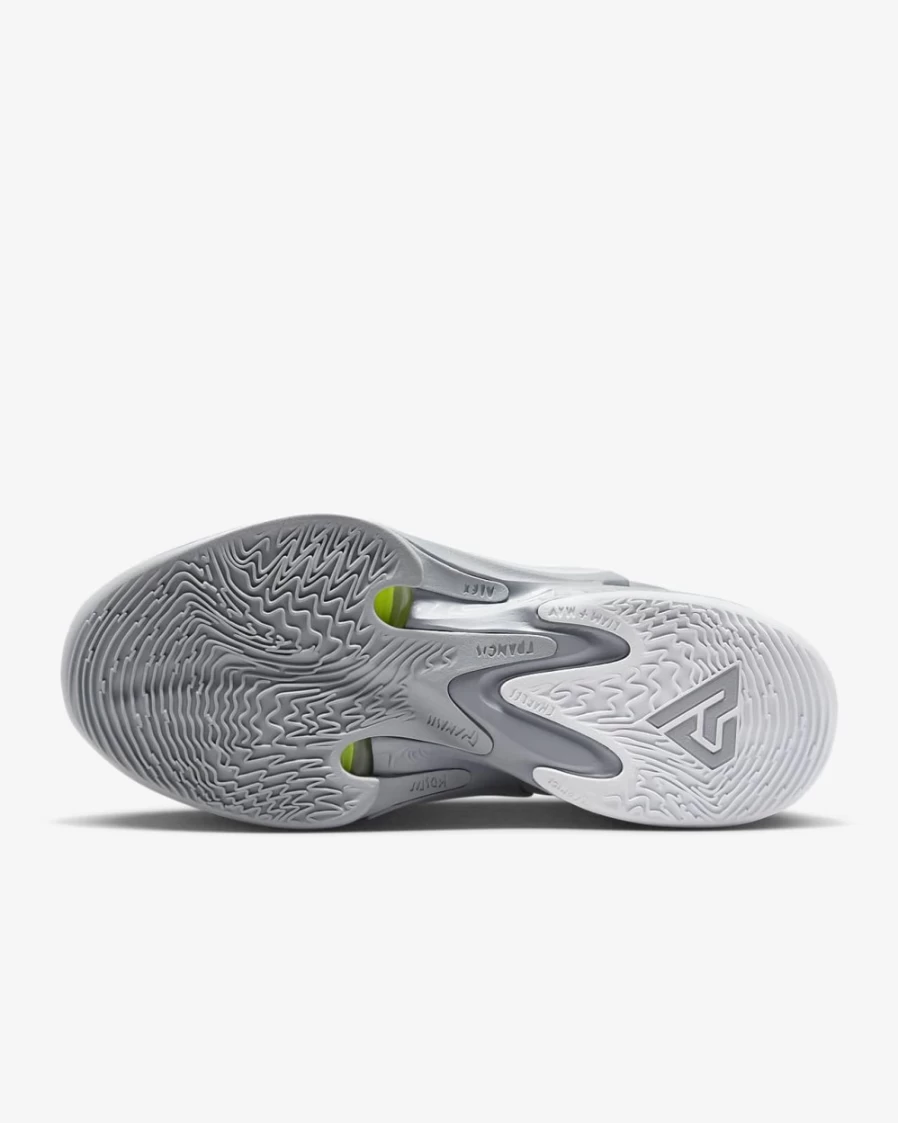 Nike Zoom Freak 4 Team Basketball Shoes for Men & Women - Wolf Grey/Wolf Grey/White