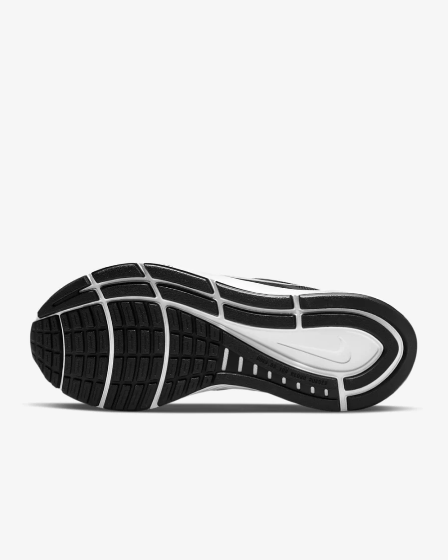Nike Structure 24 Women's Road Running Shoes - Black/White | Lightweight Support for Women Runners