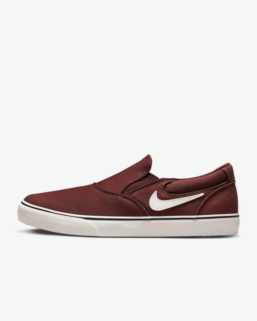 Nike SB Chron 2 Slip Skate Shoes for Men & Women in Oxen Brown/Black/Phantom