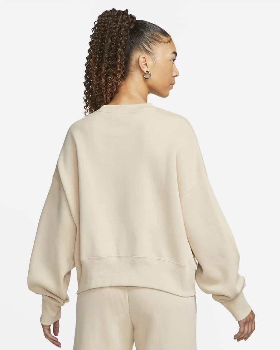 Nike Women's Sanddrift Oversized Crewneck Sweatshirt - Phoenix Fleece City Edition