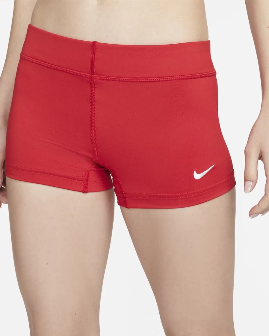 Nike Women's Team Scarlet/White Game Volleyball Shorts for Performance