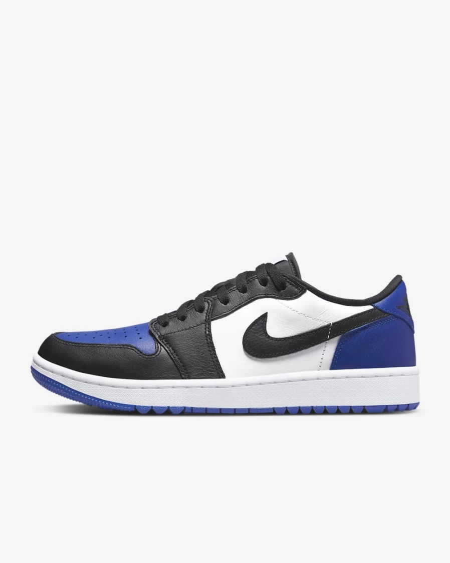 Nike Air Jordan 1 Low G Golf Shoes for Men & Women - White/Sport Royal/Black