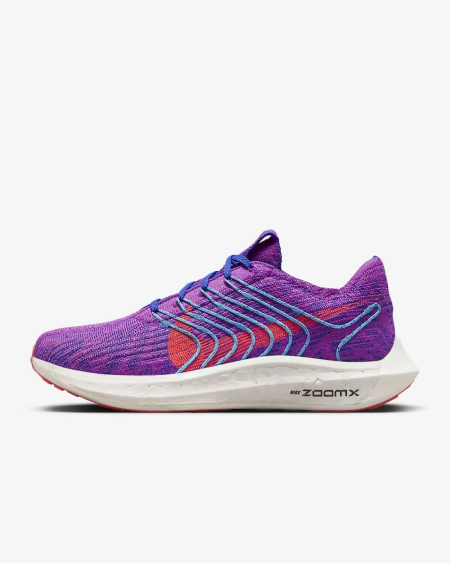 Nike Pegasus Turbo Next Nature Women's Road Running Shoes - Fuchsia Dream/Racer Blue/Baltic Blue/Bright Crimson