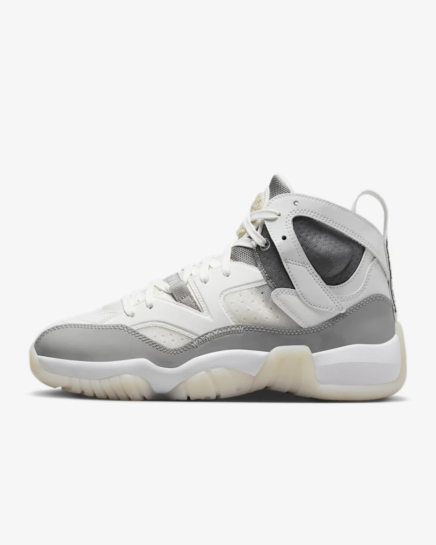 Nike Jumpman Two Trey Women's Medium Grey/Summit White/White Basketball Shoes