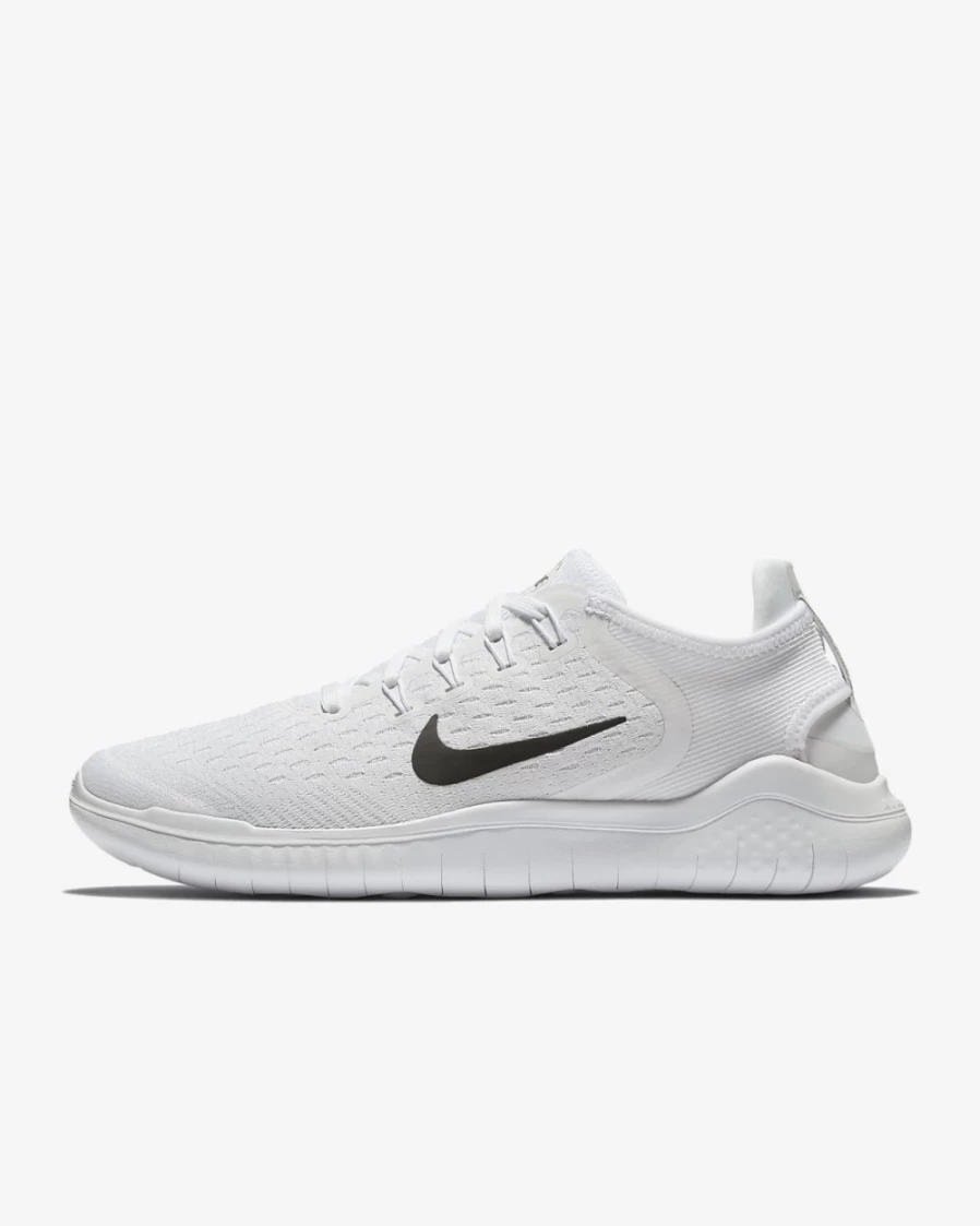 Nike Free RN 2018 Women's Running Shoes - White/Black | Lightweight & Comfortable Training Shoes for Women