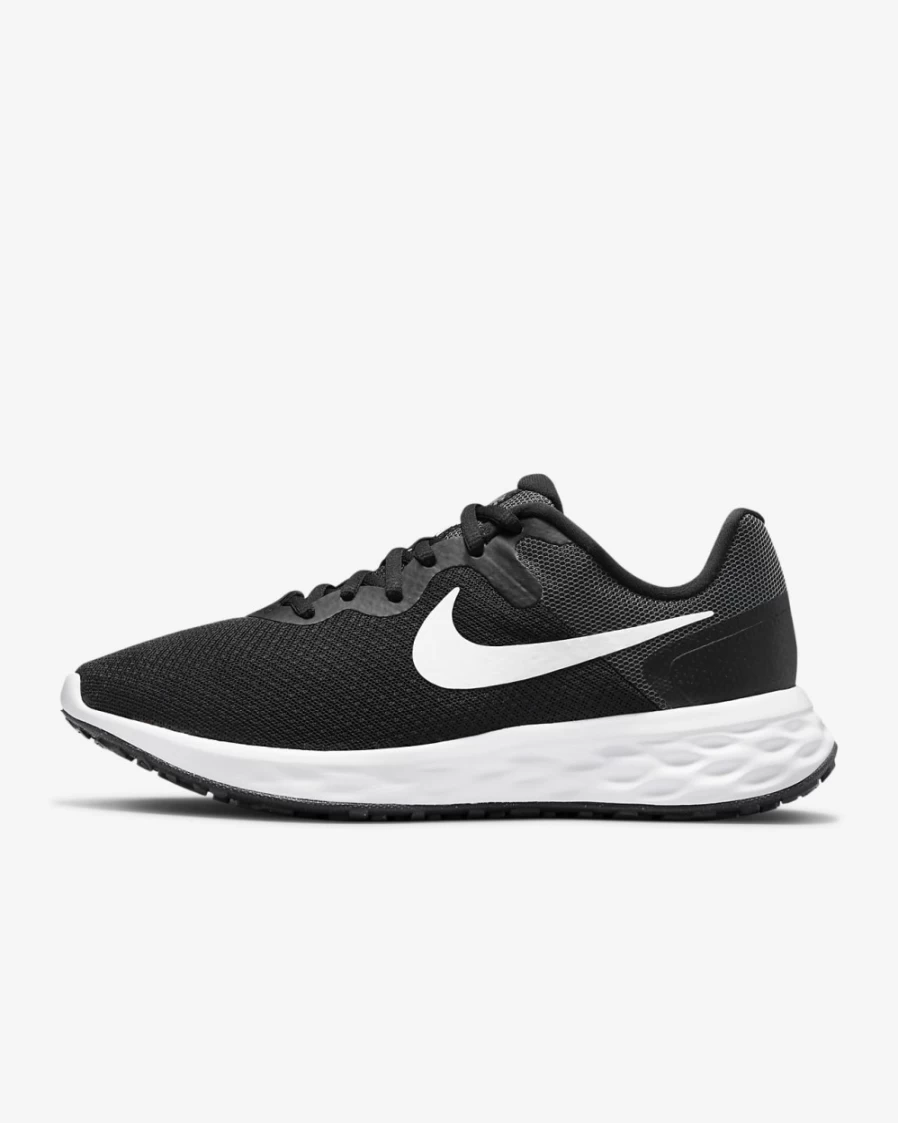 Nike Revolution 6 Next Nature Women's Road Running Shoes - Black/Dark Smoke Grey/Cool Grey/White