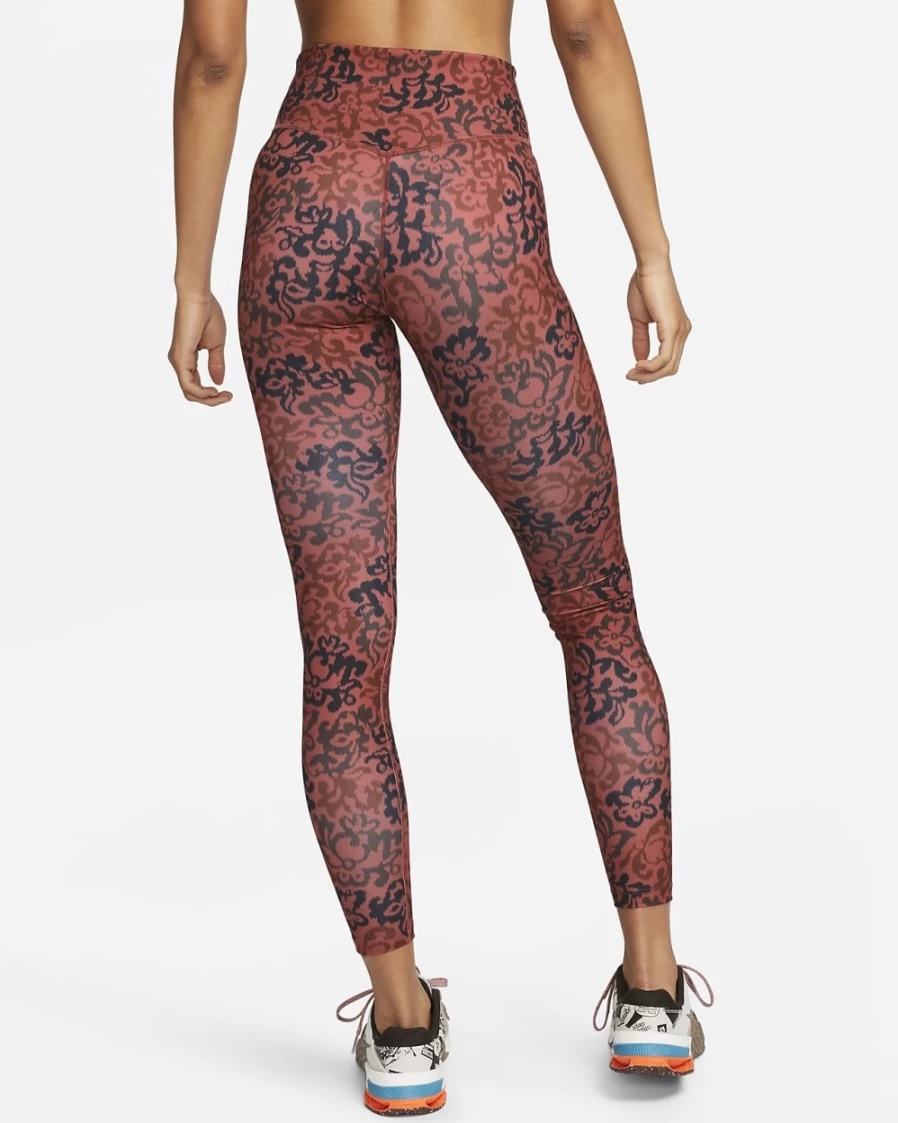 Nike One Women's Mid-Rise Training Leggings in Canyon Rust - High-Performance Workout Tights for Women