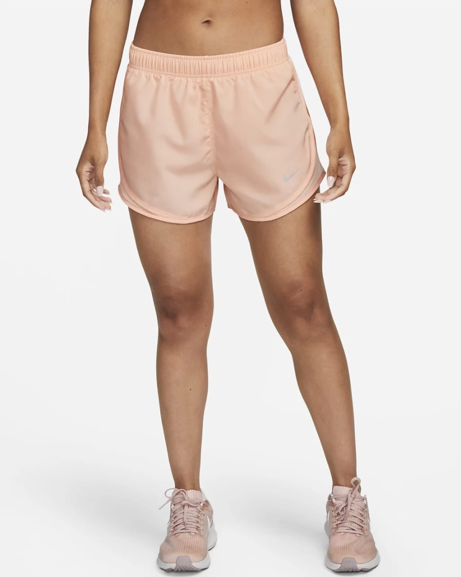 Nike Tempo Women's Running Shorts Lined Brief - Arctic Orange/Wolf Grey