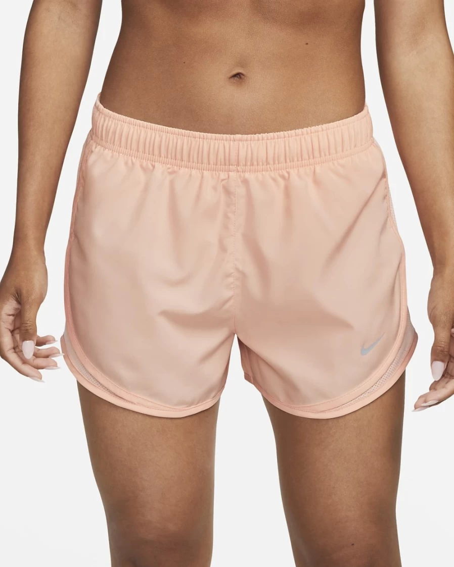 Nike Tempo Women's Running Shorts Lined Brief - Arctic Orange/Wolf Grey