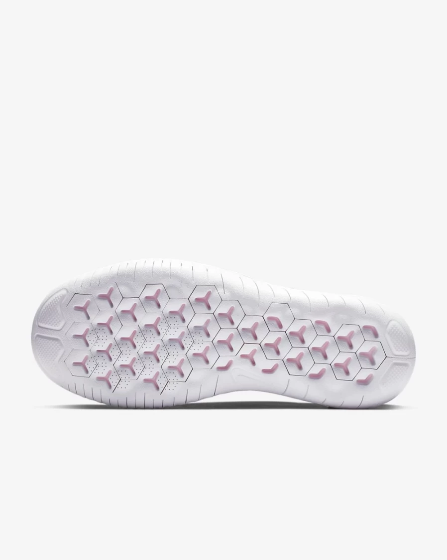 Nike Free Run 2018 Women's Running Shoes - Black/Pink Foam/White