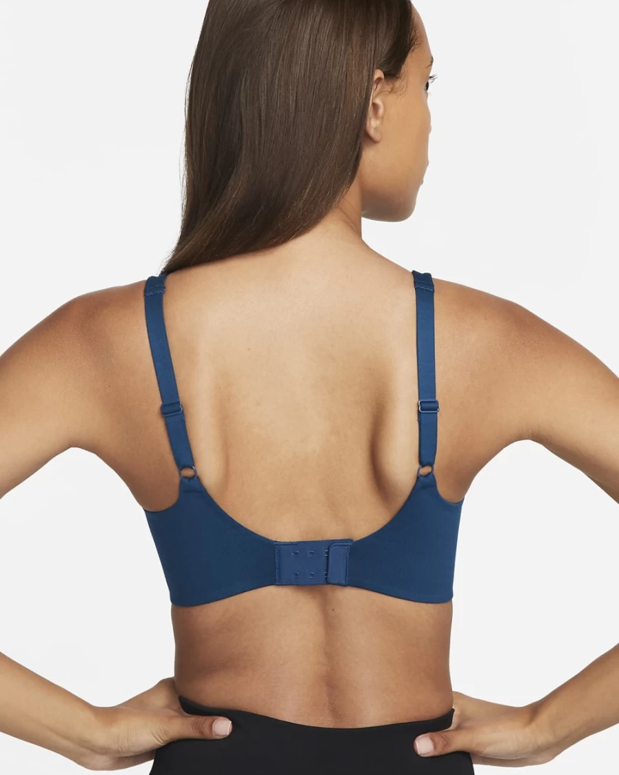 Nike Alate Light-Support Padded Sports Bra for Women - Valerian Blue/Blackened Blue