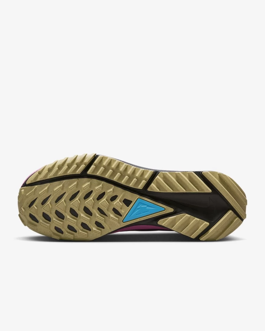 Nike Pegasus Trail 4 GORE-TEX Women's Waterproof Running Shoes - Rosewood/Dark Smoke Grey/Blue Lightning/Pink Spell