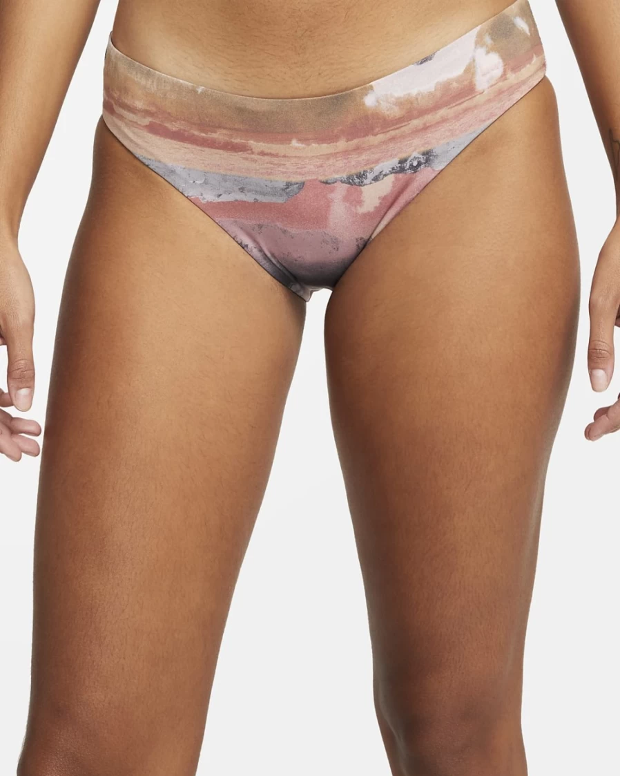 Nike Women's Canyon Rust Scoop Bikini Bottom - Adventure Collection