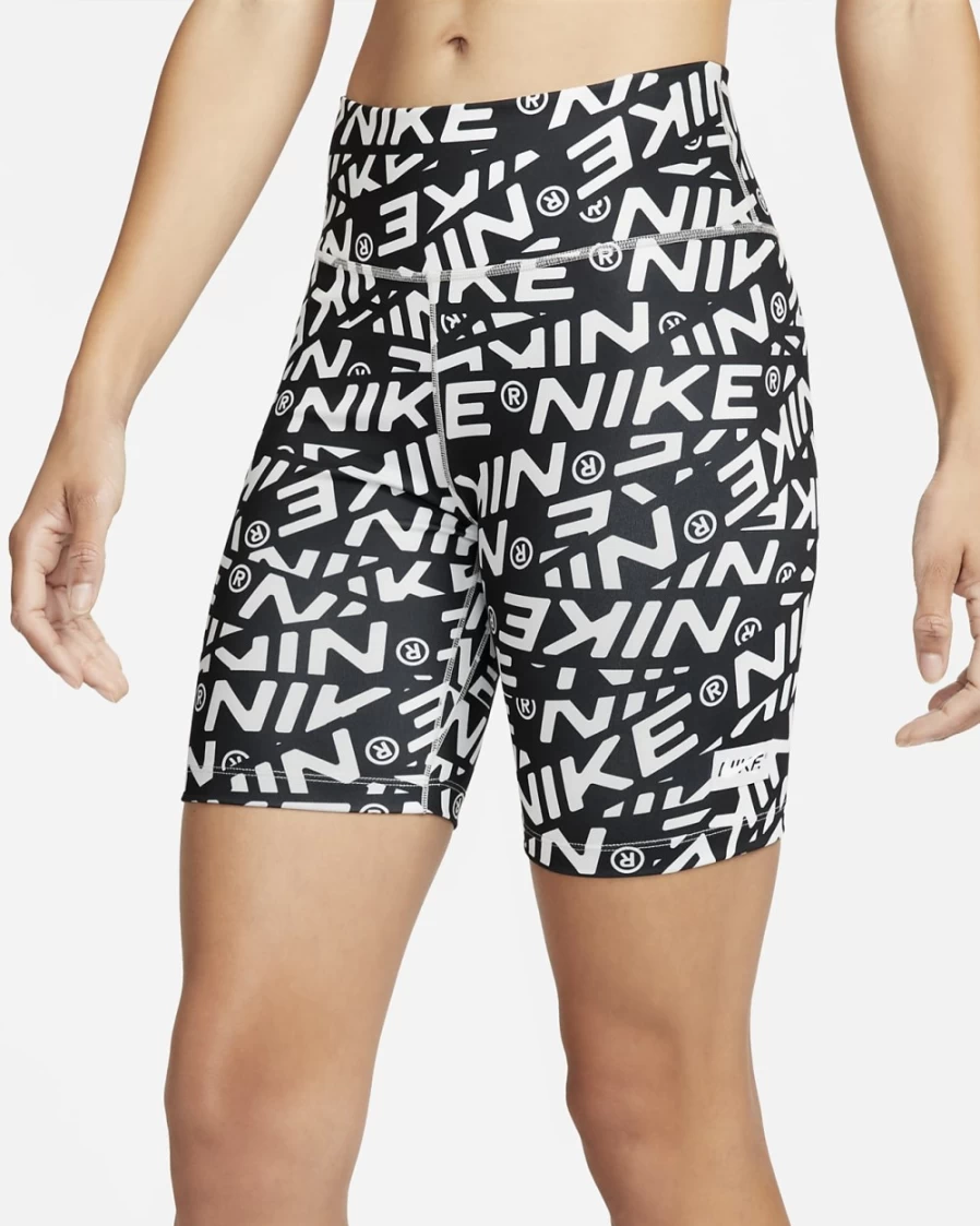 Nike Women's Photon Dust Mid-Rise 7" Printed Biker Shorts - One Collection