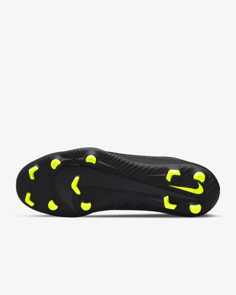 Nike Mercurial Superfly 9 Club MG Multi-Ground Soccer Cleats for Men & Women - Black/Summit White/Volt/Dark Smoke Grey
