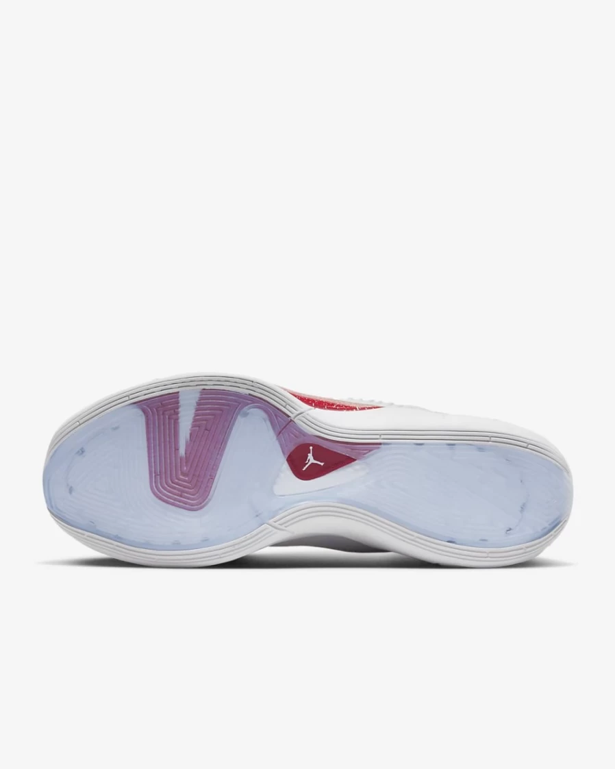 Nike Luka 1 Basketball Shoes for Men & Women - White/Fire Red/White