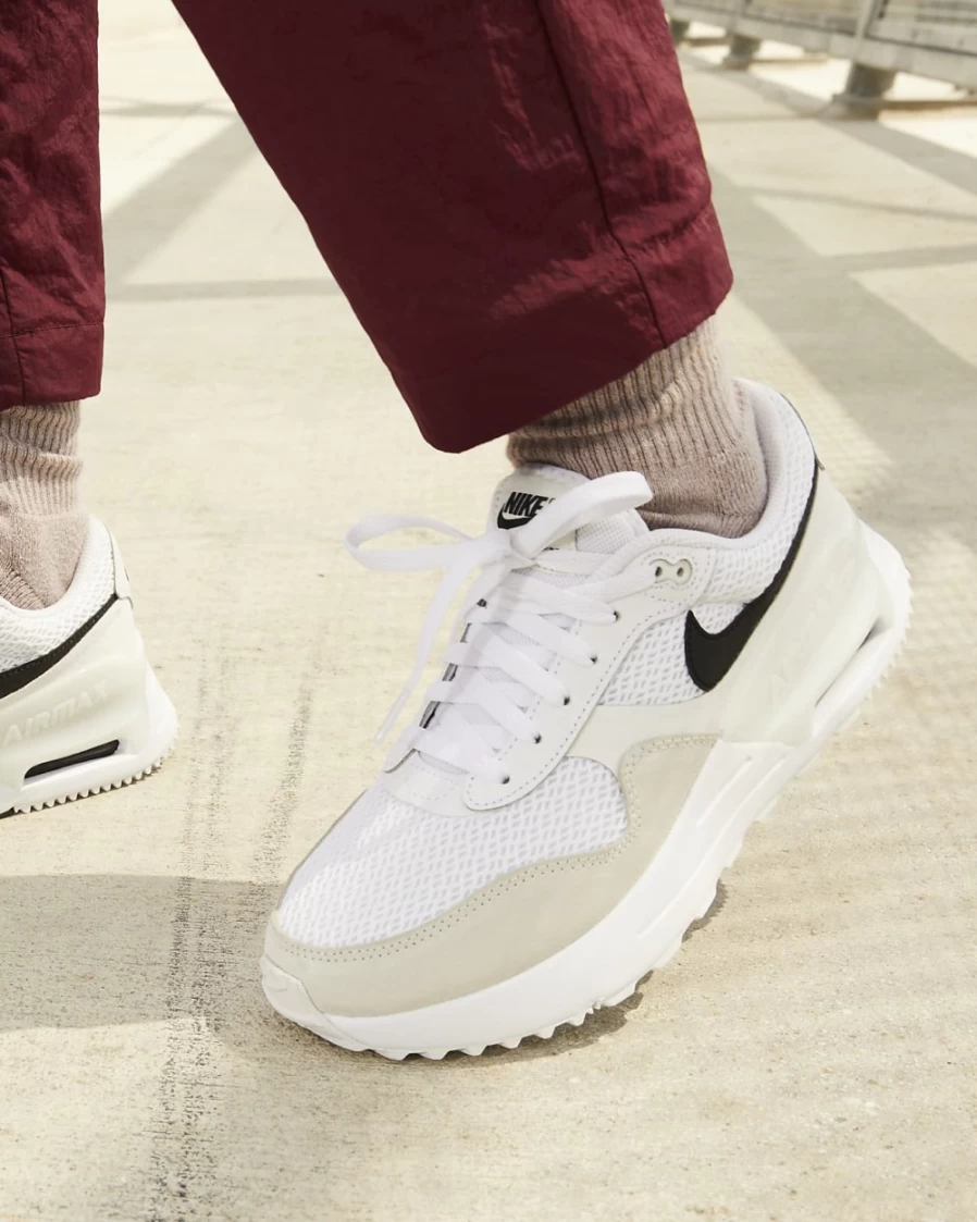 Nike Air Max SYSTM Women's Running Shoes - White/Summit White/Photon Dust/Black