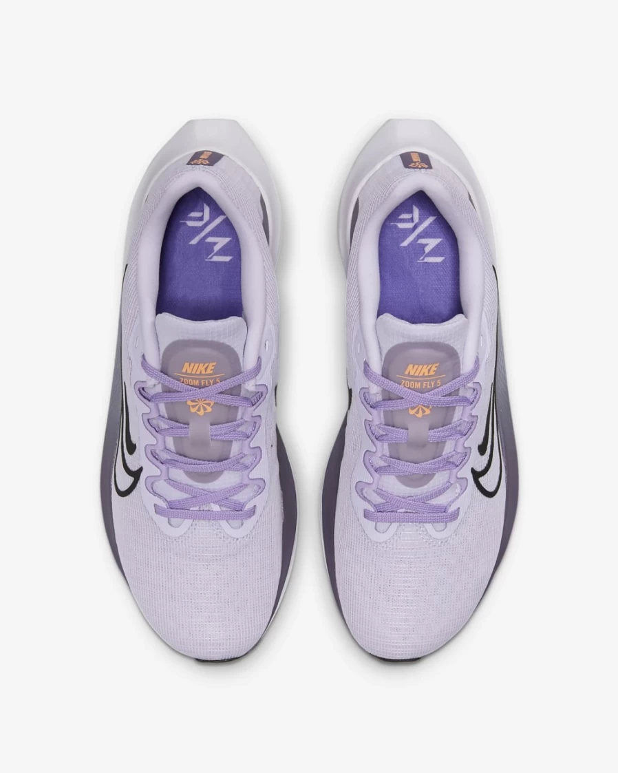 Nike Zoom Fly 5 Women's Running Shoes - Barely Grape/Canyon Purple/Lilac/Black Road Running Sneakers