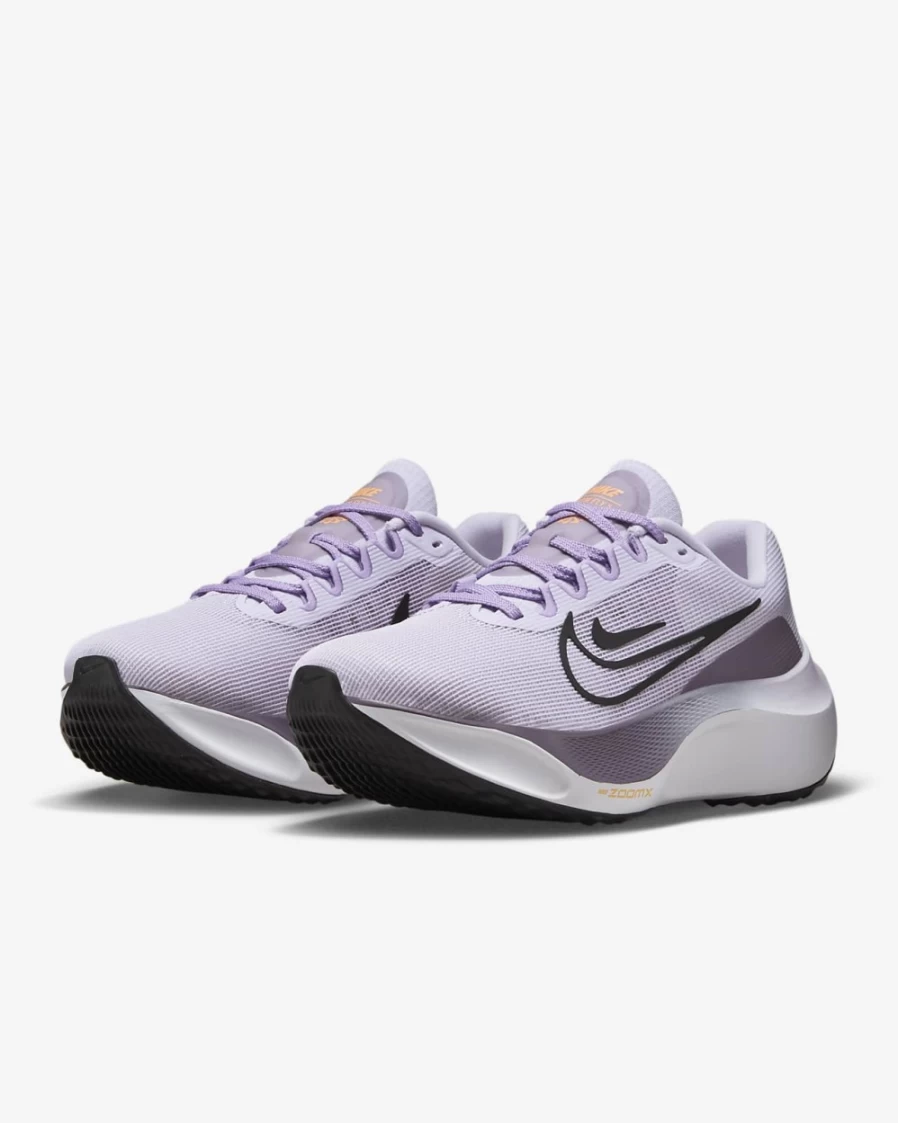 Nike Zoom Fly 5 Women's Running Shoes - Barely Grape/Canyon Purple/Lilac/Black Road Running Sneakers