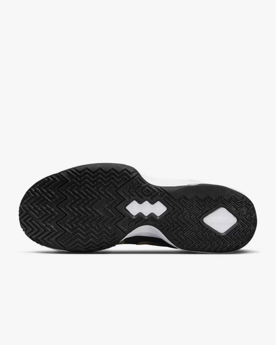 Nike Air Max Impact 4 Basketball Shoes for Men & Women - Black/Anthracite/White/Metallic Gold Star