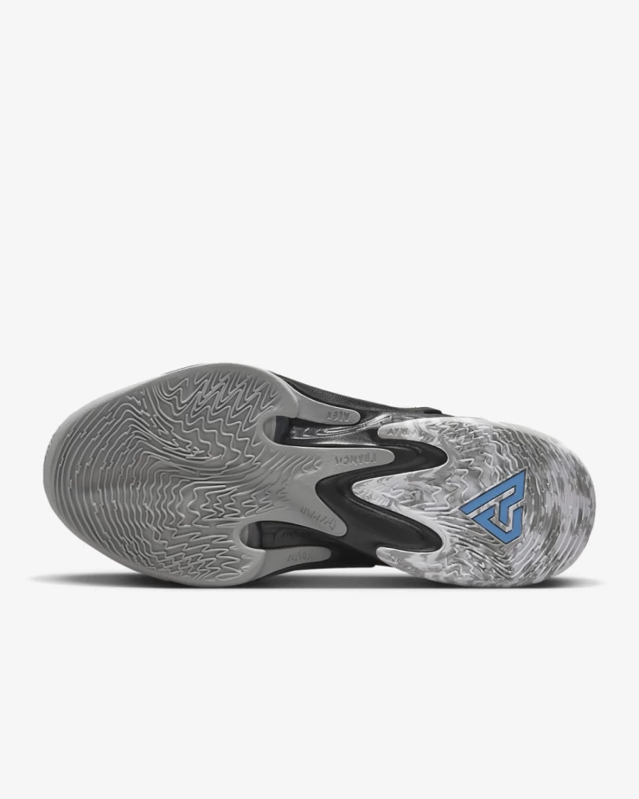 Nike Zoom Freak 4 "Cookies and Cream" Basketball Shoes for Men & Women - Black/Light Smoke Grey/University Blue/White
